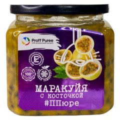 Пюре замороженное Proff Puree Маракуйя с косточкой 500 г НФ-00000213