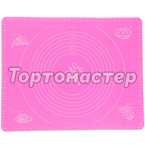 Коврик силиконовый с разметкой 50х40 см 1000350, 9814001