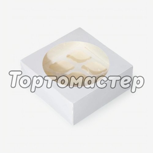 Коробка на 9 капкейков белая ForG MUF 9 PRO I W W
