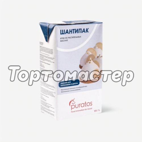 Растительные сливки Шантипак 1 л 4104831