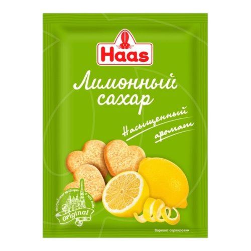 Сахар лимонный Haas 12 г 
