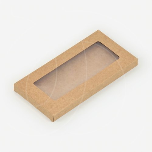 Коробка для шоколадной плитки крафт 18х9х1,5 см ForG CHOCO I W K 180*90*15; 10342973