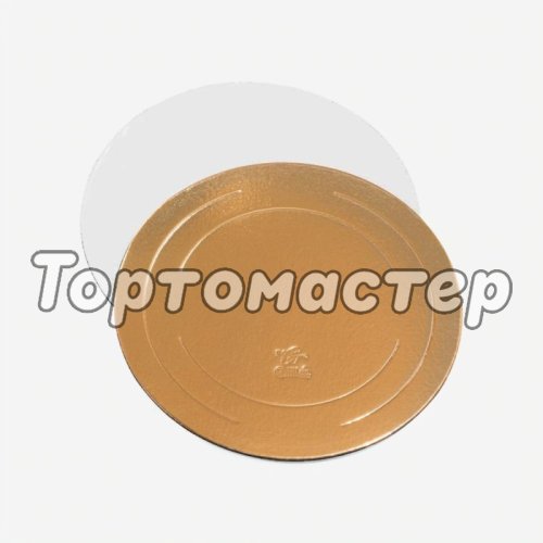 Подложка под торт Золото/Белый 3,2 мм 26 см ForG BASE 3,2 G/P D 260 S