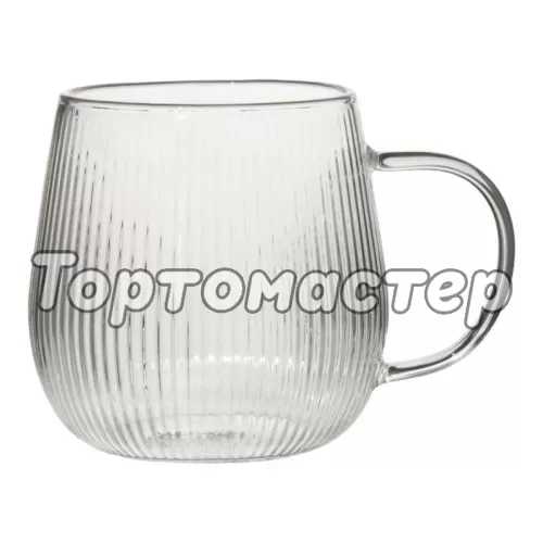 Кружка стеклянная 380 мл 9624102