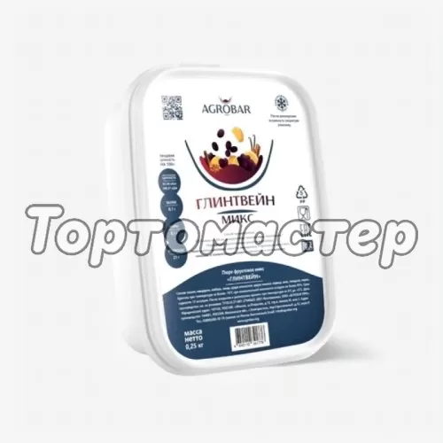 Пюре замороженное AGROBAR Глинтвейн микс 250 г 