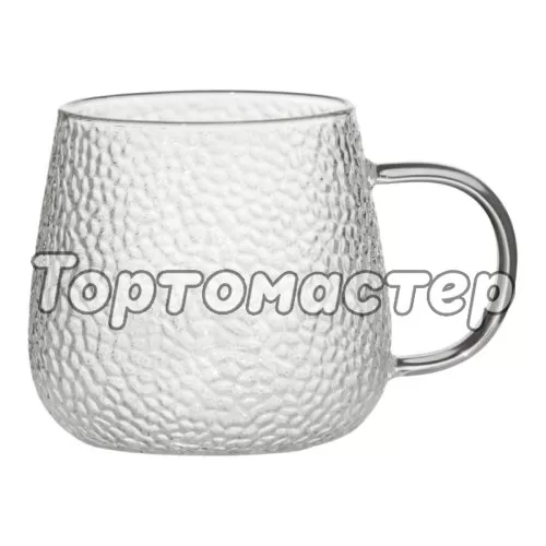 Кружка стеклянная "Края" 380 мл 9624101