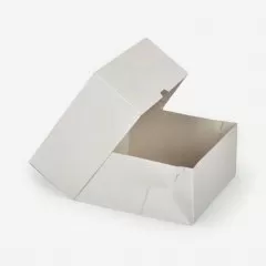 Коробка для торта белая 25х25х12 см ForG SHELF W 255*255*120 A