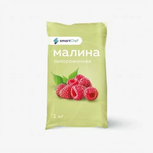 Малина замороженная Smart Chef 1 кг 