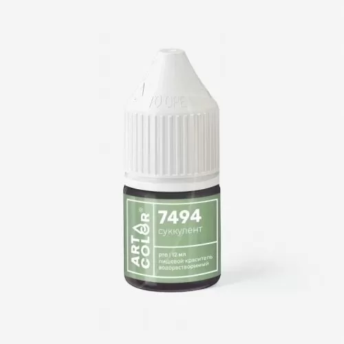Краситель пищевой гелевый водорастворимый Art Color "Pro Суккулент" 12 мл 