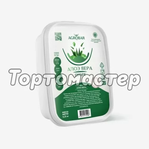 Пюре замороженное AGROBAR Алоэ 250 г 