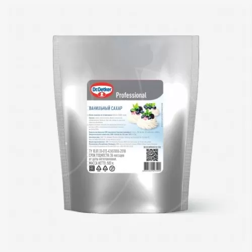 Ванильный сахар Dr.Oetker (Dr. Bakers) 500 г 1-84-001227, 1-84-005606 