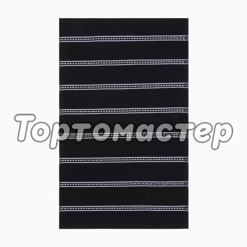 Полотенце кухонное Хлопок Чёрное 38х63 см 9621368